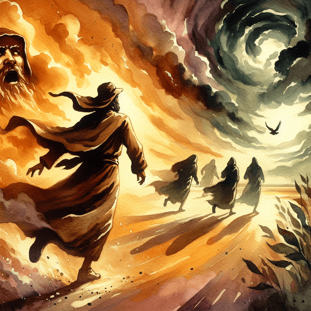 AI-generated illustration for "The Guilt Challenge - Contemporary Example" — created by ChurchWiseAI using DALL-E