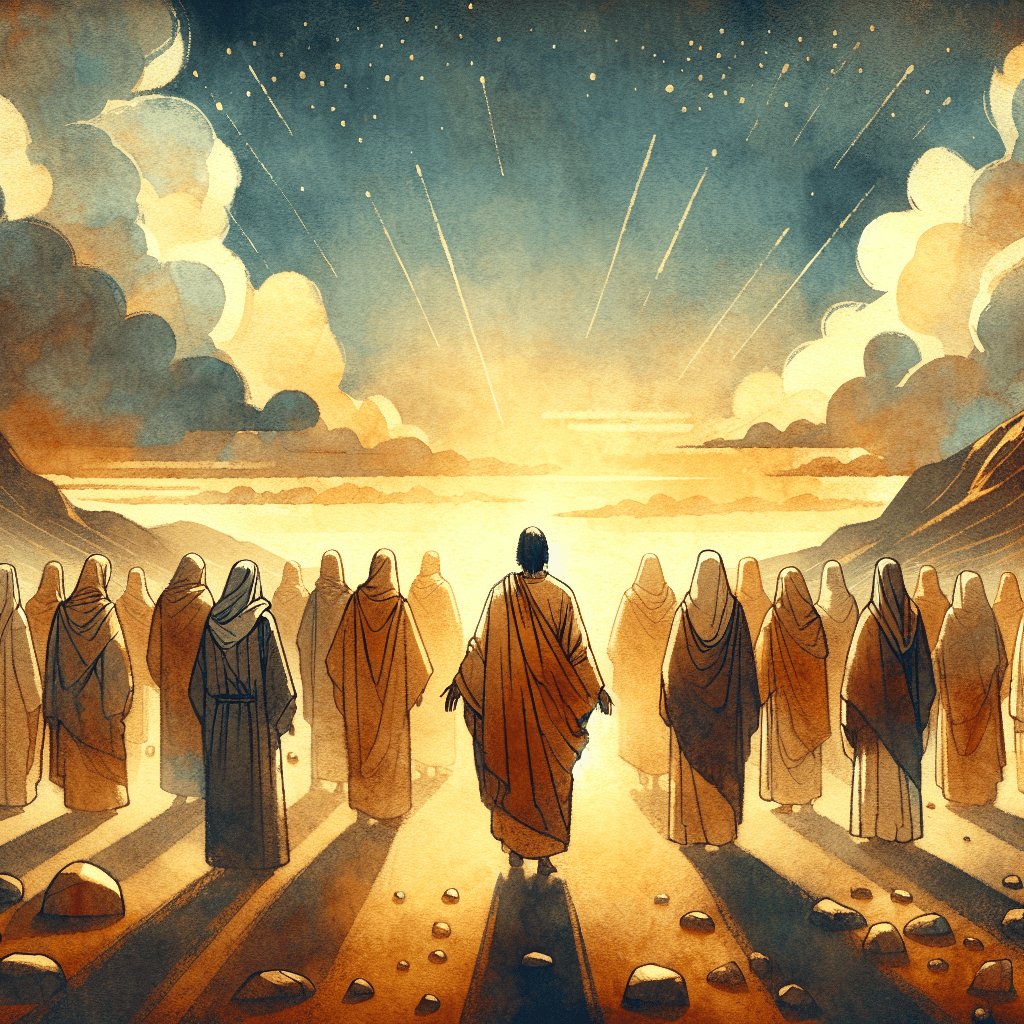 AI-generated illustration for "The Guilt Challenge - Quote" — created by ChurchWiseAI using DALL-E