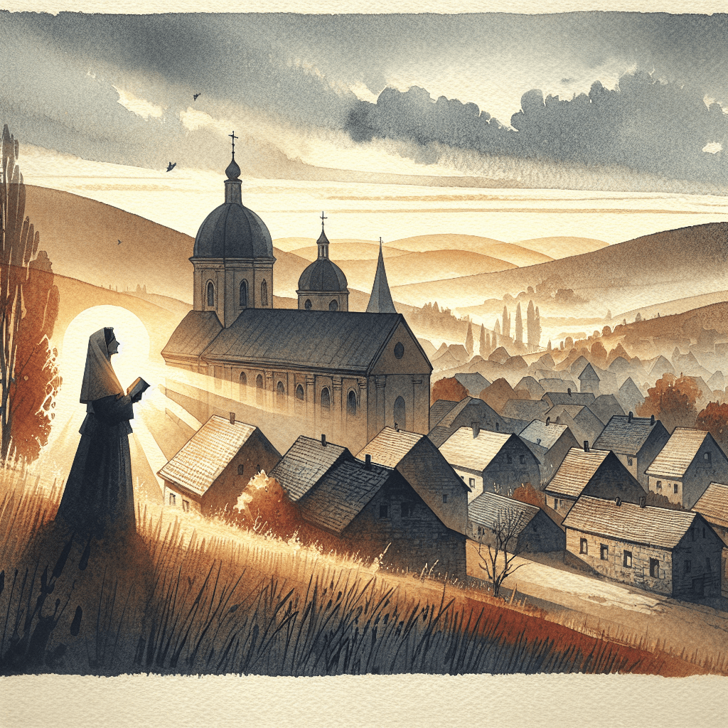 AI-generated illustration for "The Guilt Challenge - Story" — created by ChurchWiseAI using DALL-E