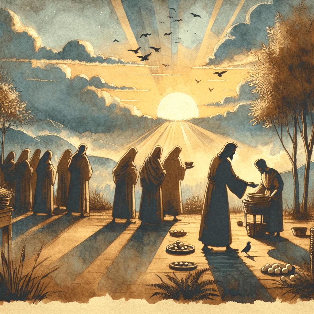 AI-generated illustration for "The Help: The Least of These (Matthew 25:35-40)" — created by ChurchWiseAI using DALL-E