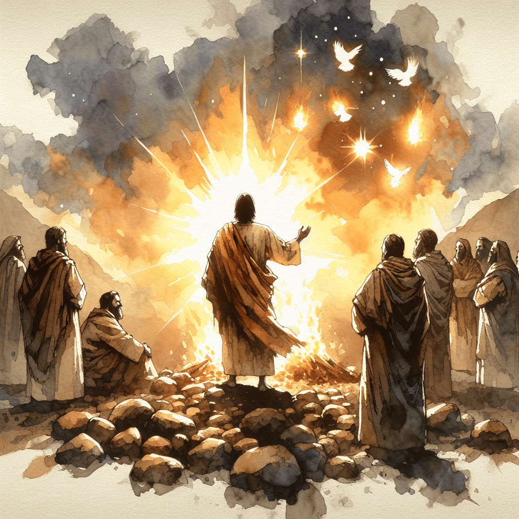 AI-generated illustration for "The Humiliation Challenge" — created by ChurchWiseAI using DALL-E