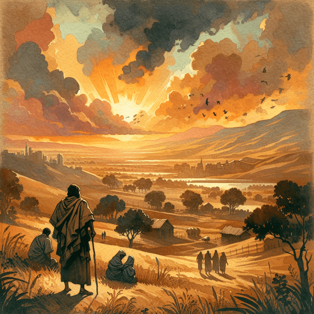 AI-generated illustration for "The Impossible: The Foundation That Survived (Matthew 7:24-27)" — created by ChurchWiseAI using DALL-E