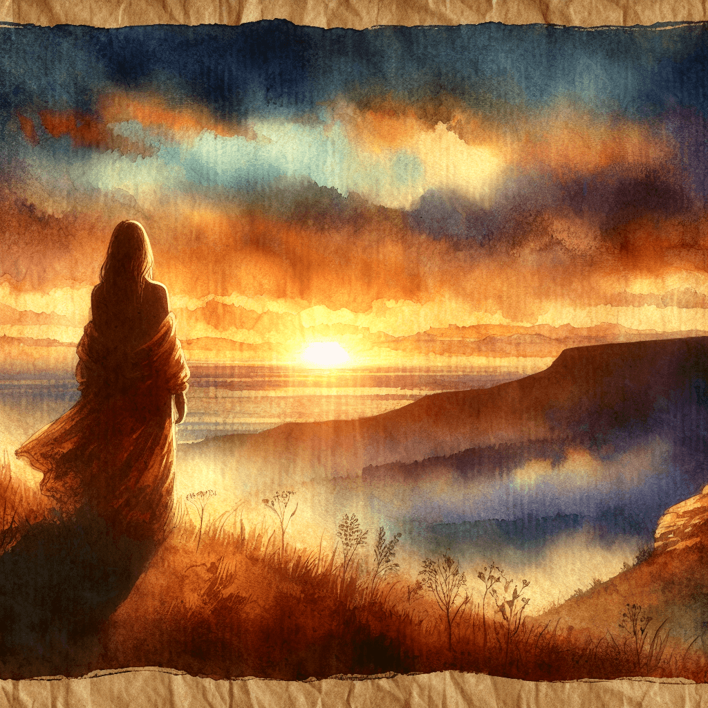 AI-generated illustration for "The Justification Challenge - Biblical Analogy" — created by ChurchWiseAI using DALL-E