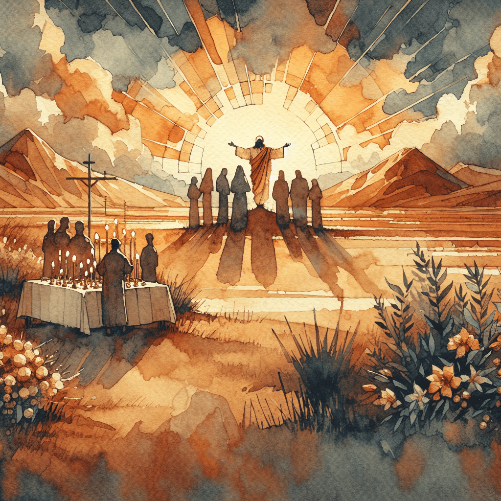 AI-generated illustration for "The Justification Challenge" — created by ChurchWiseAI using DALL-E