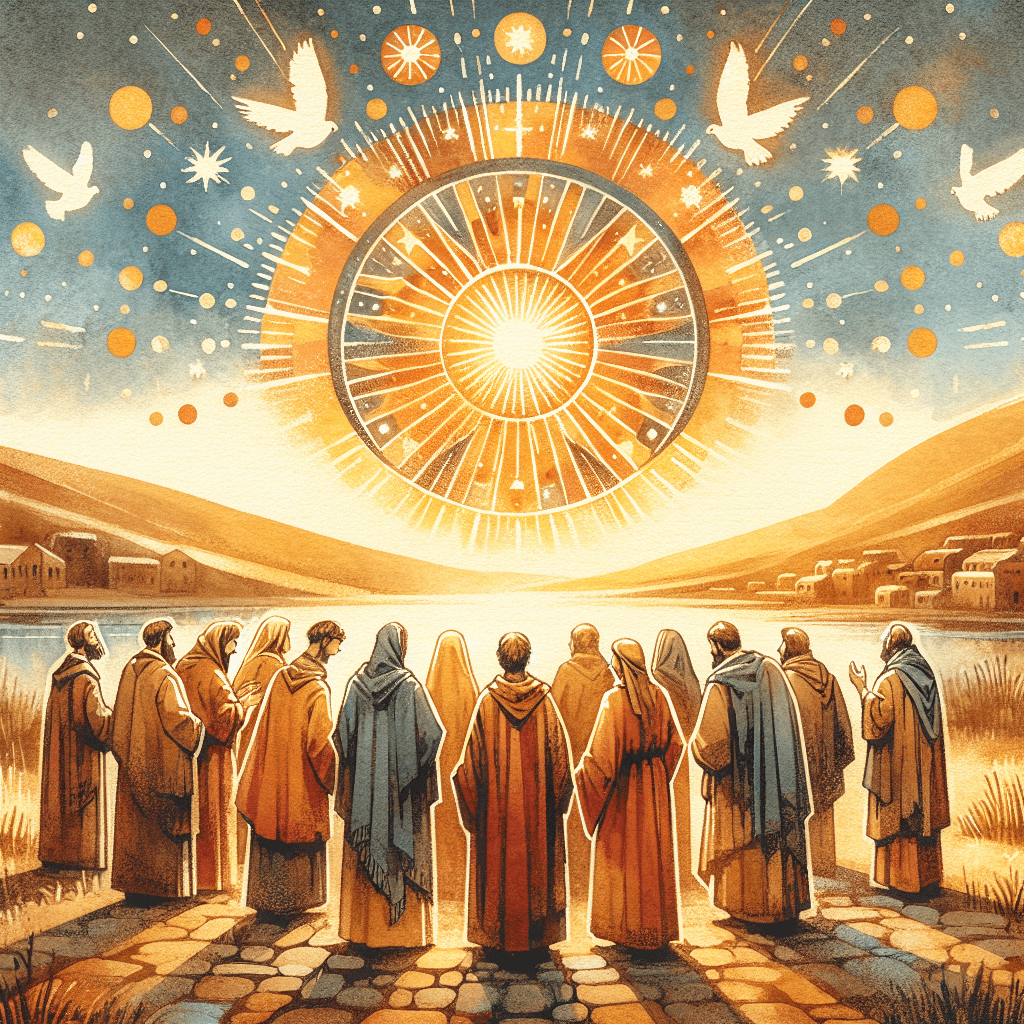 AI-generated illustration for "The Kings Speech: The Power of Spoken Faith (Romans 10:9-10)" — created by ChurchWiseAI using DALL-E