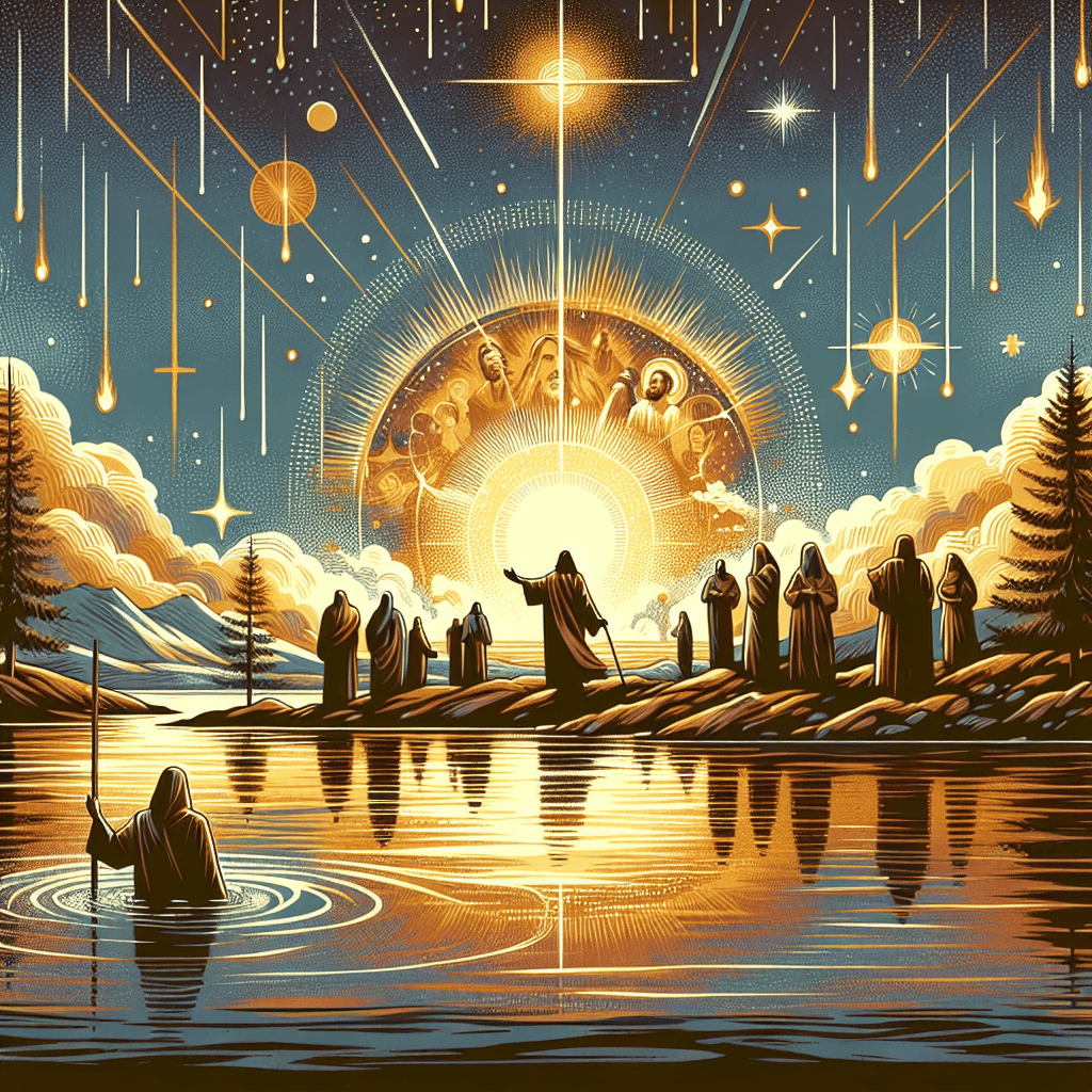 AI-generated illustration for "The Lord of the Rings: The Son Sent to Save Middle-earth - Christocentric" — created by ChurchWiseAI using DALL-E