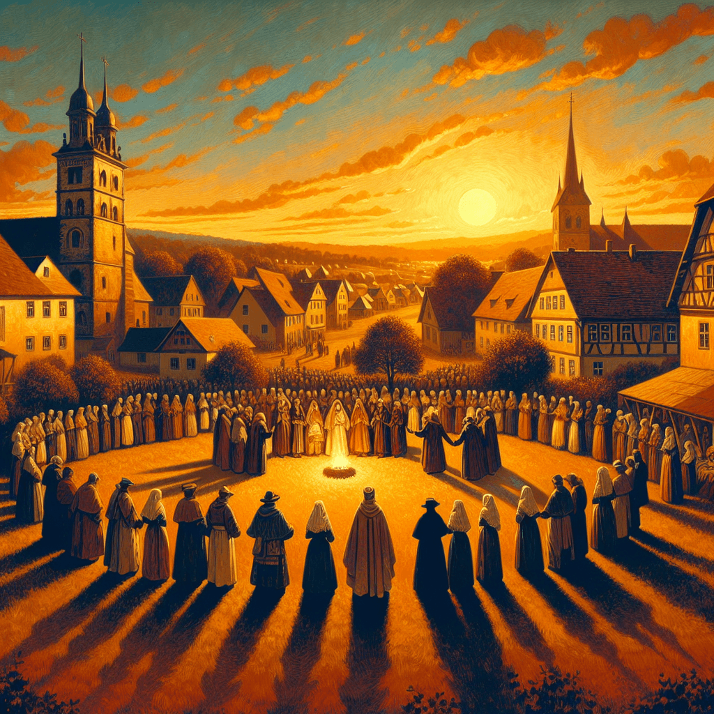 AI-generated illustration for "The Moravians' 100-Year Prayer - Missional (Matthew 28:18-20)" — created by ChurchWiseAI using DALL-E