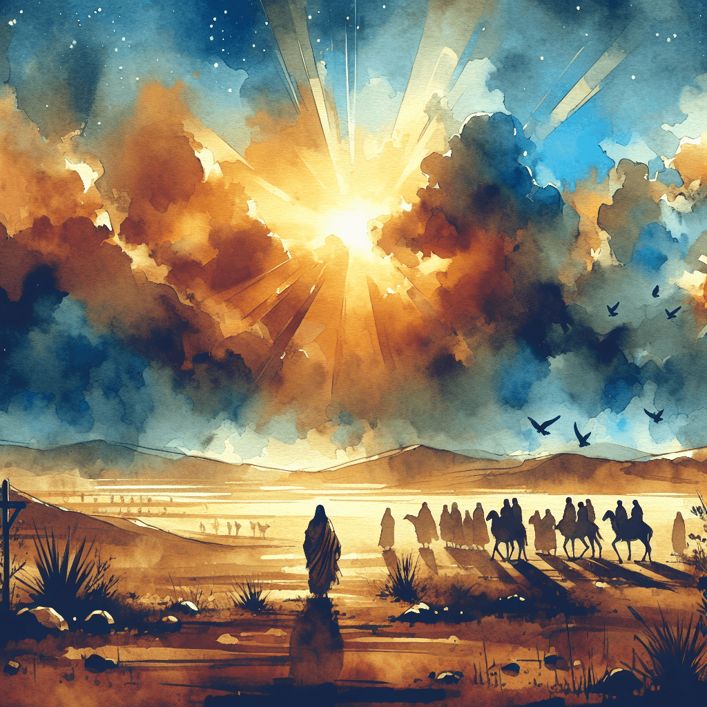 AI-generated illustration for "The Political Division & Unity Challenge" — created by ChurchWiseAI using DALL-E