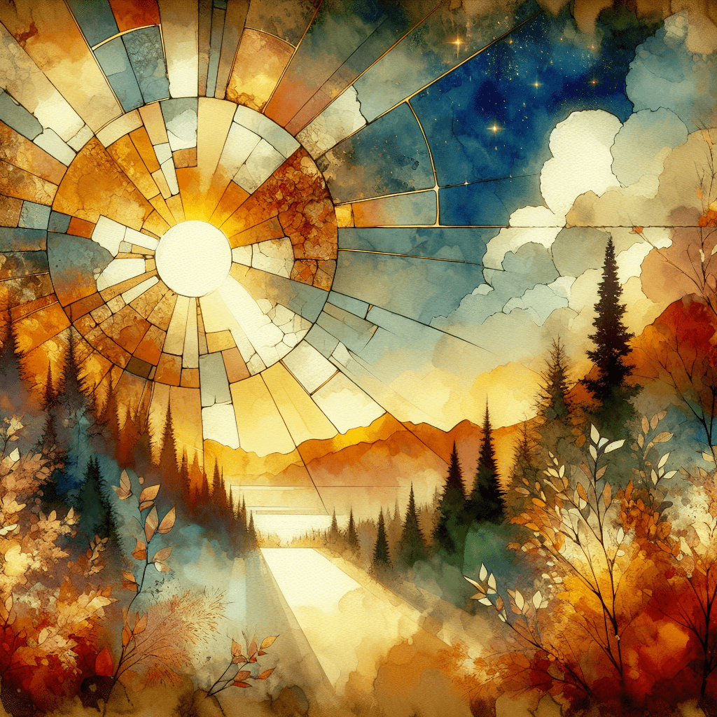 AI-generated illustration for "The Potter Who Uses Broken Pieces - Wesleyan (Romans 8:28)" — created by ChurchWiseAI using DALL-E