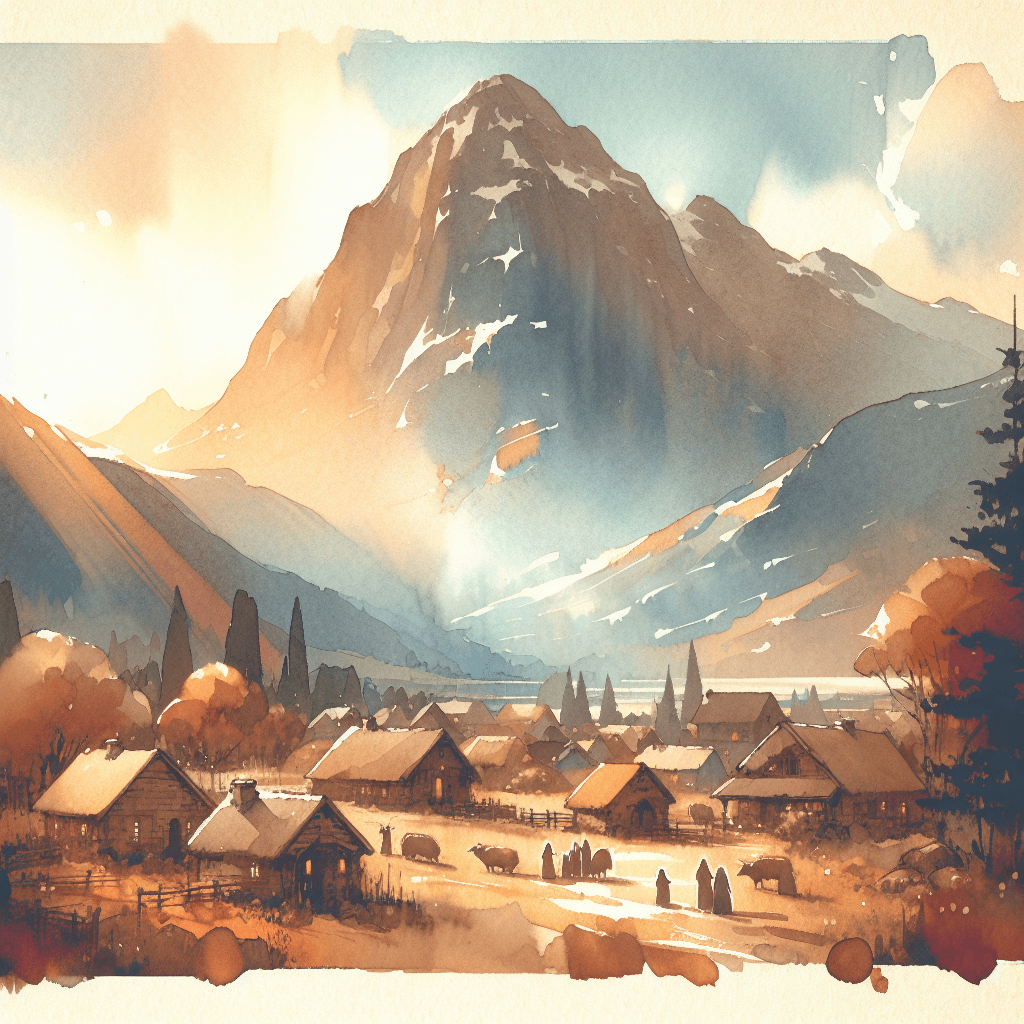 AI-generated illustration for "The Power of Faith - Biblical Analogy" — created by ChurchWiseAI using DALL-E