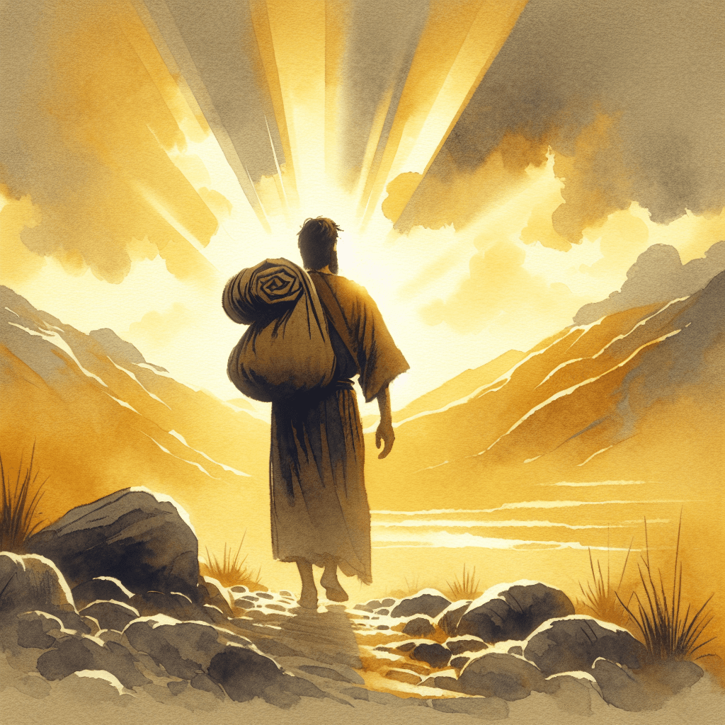 AI-generated illustration for "The Power of Forgiveness - Story" — created by ChurchWiseAI using DALL-E