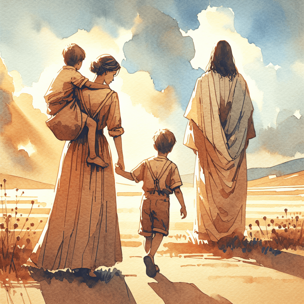 AI-generated illustration for "The Power of Gentleness - Contemporary Example" — created by ChurchWiseAI using DALL-E