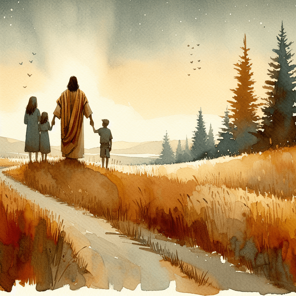 AI-generated illustration for "The Power of Gentleness - Contemporary Example" — created by ChurchWiseAI using DALL-E