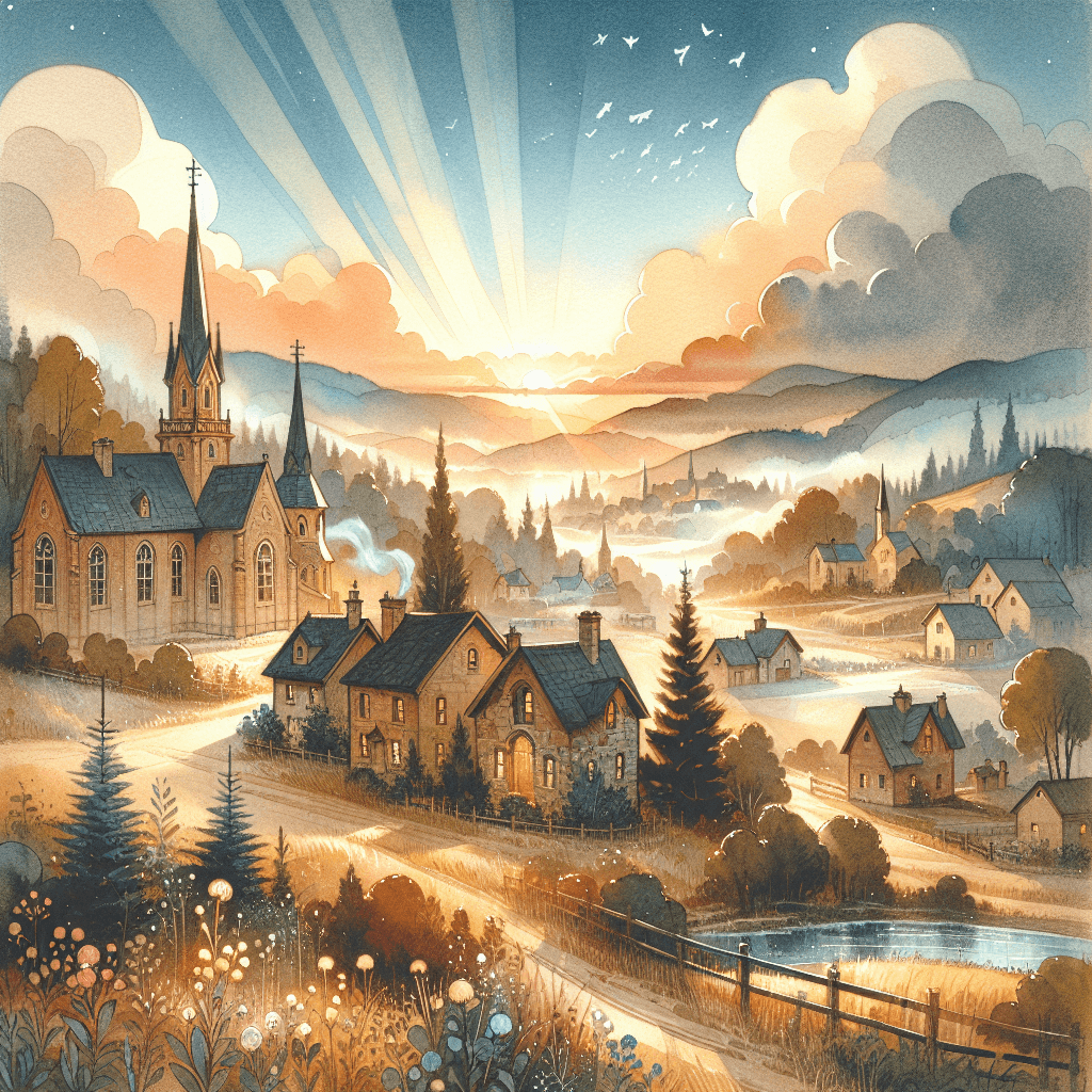 AI-generated illustration for "The Power of Gentleness - Contemporary Example" — created by ChurchWiseAI using DALL-E