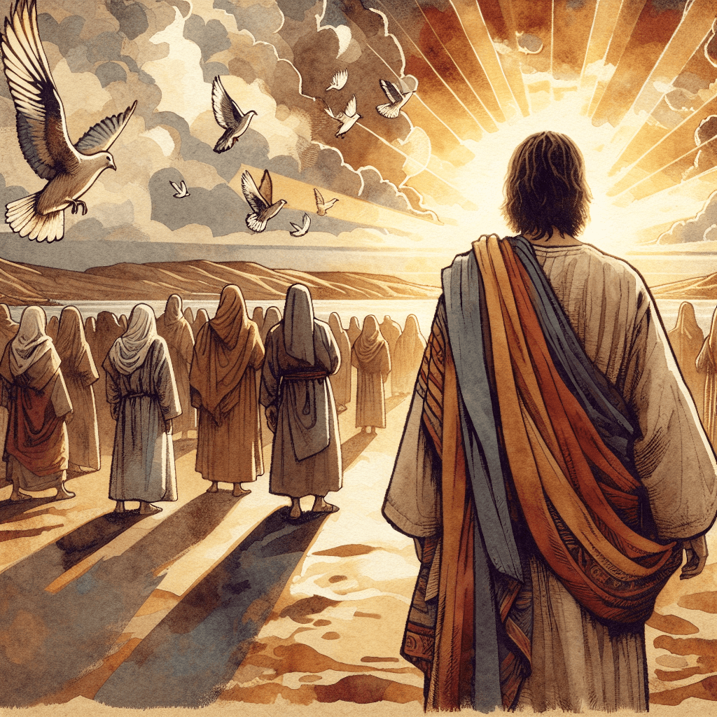 AI-generated illustration for "The Power of Gentleness - Story" — created by ChurchWiseAI using DALL-E