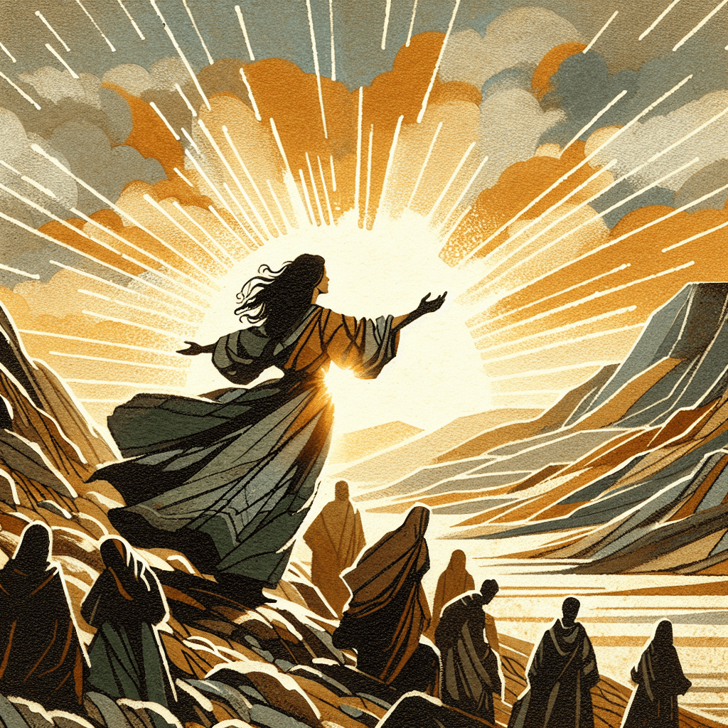 AI-generated illustration for "The Power of Goodness - Contemporary Example" — created by ChurchWiseAI using DALL-E