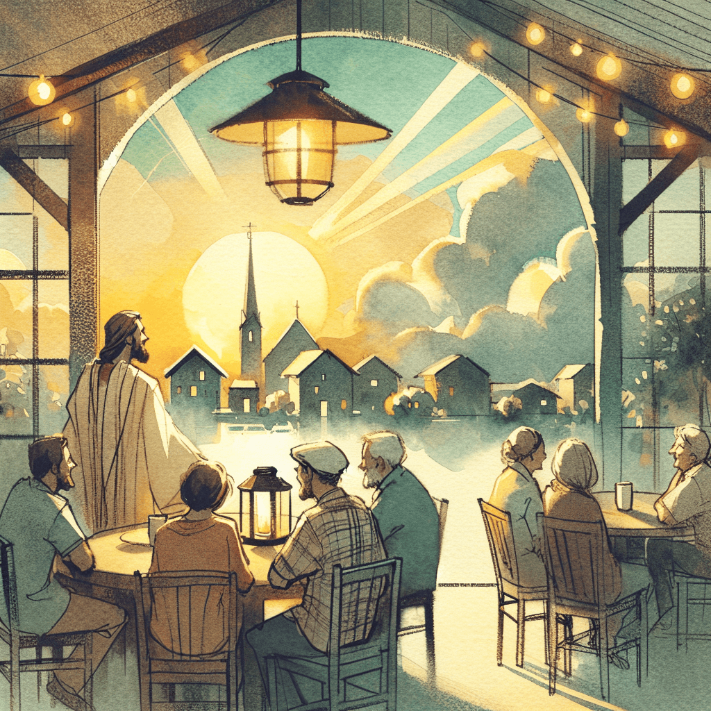 AI-generated illustration for "The Power of Goodness - Story" — created by ChurchWiseAI using DALL-E