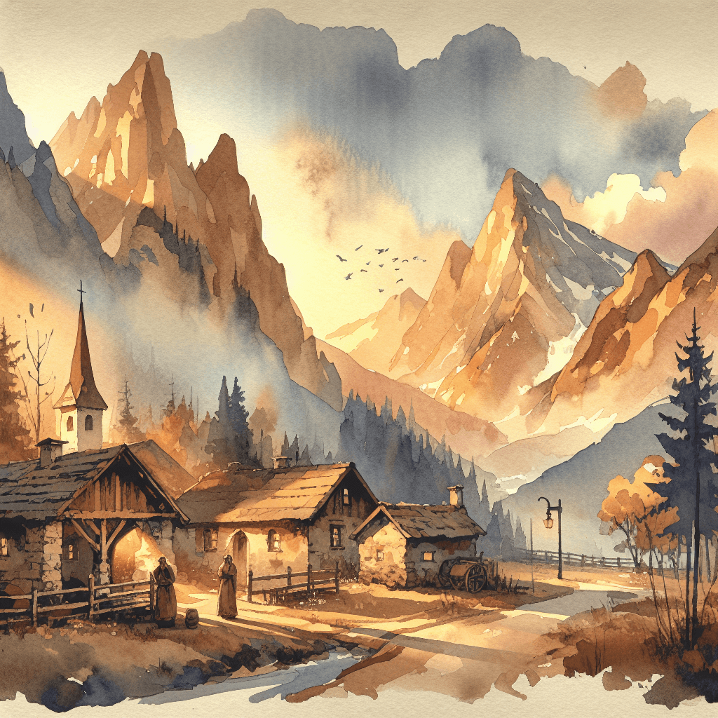 AI-generated illustration for "The Power of Grace - Biblical Analogy" — created by ChurchWiseAI using DALL-E