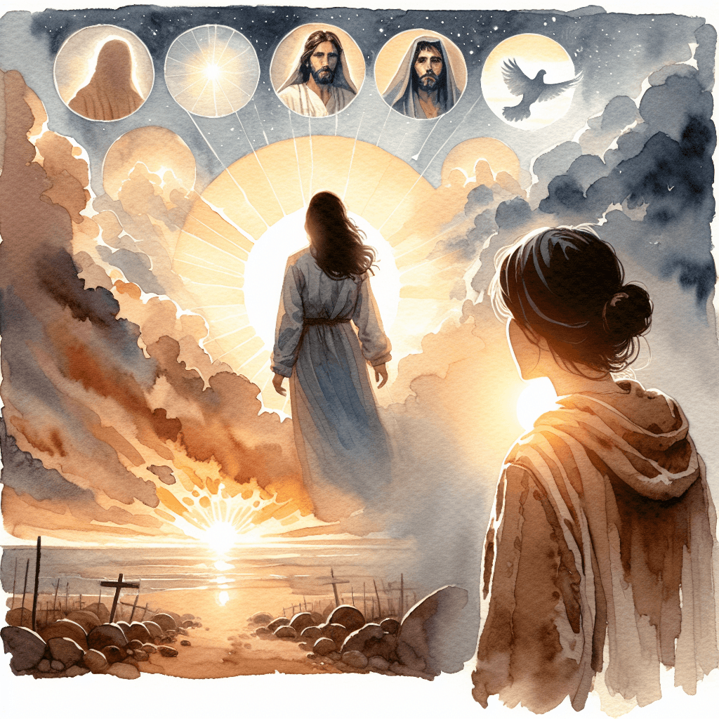 AI-generated illustration for "The Power of Grace - Contemporary Example" — created by ChurchWiseAI using DALL-E