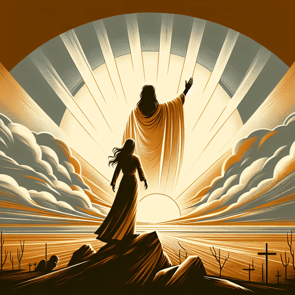 AI-generated illustration for "The Power of Grace - Contemporary Example" — created by ChurchWiseAI using DALL-E