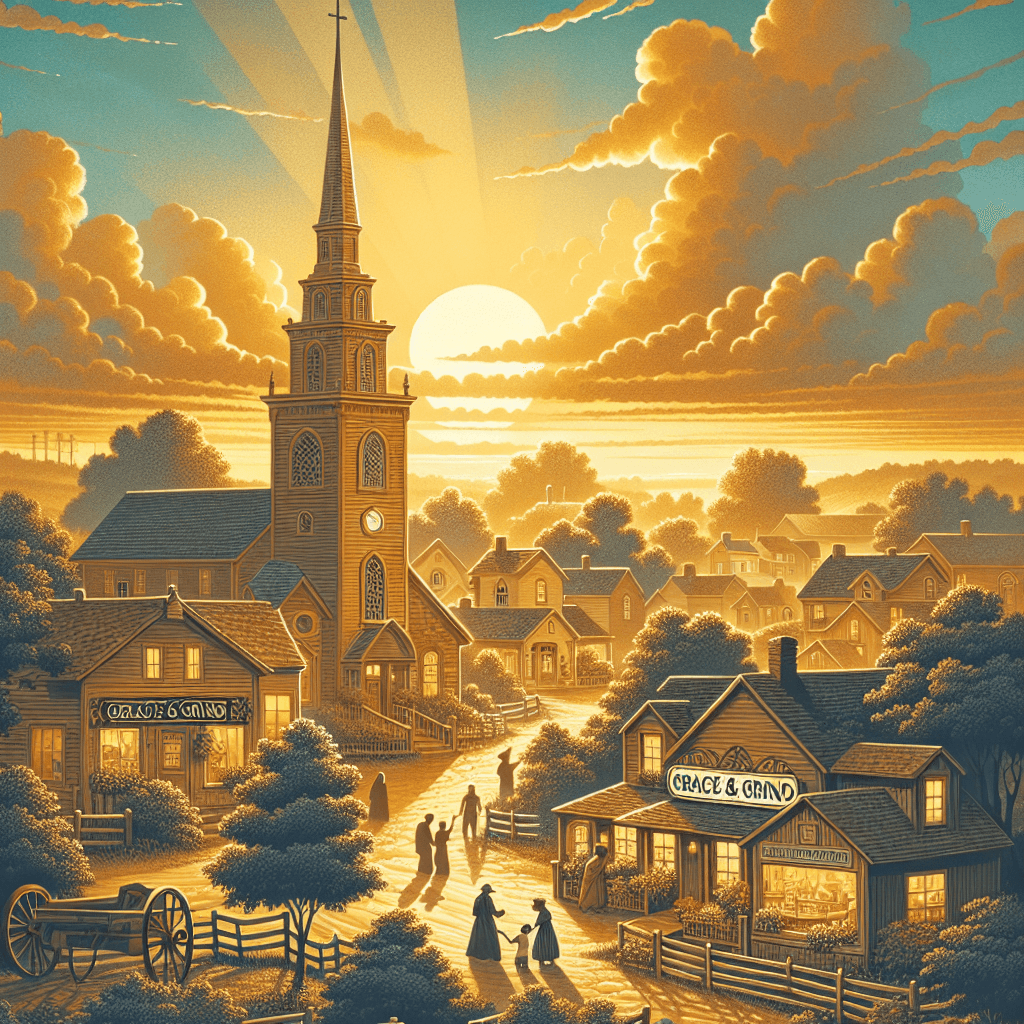 AI-generated illustration for "The Power of Love - Contemporary Example" — created by ChurchWiseAI using DALL-E