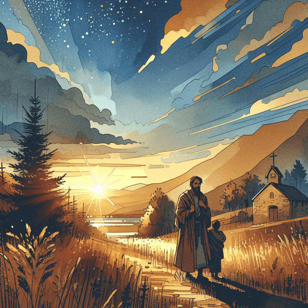 AI-generated illustration for "The Power of Righteousness - Story" — created by ChurchWiseAI using DALL-E