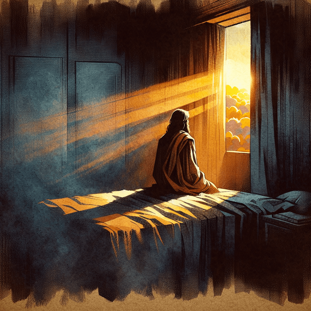 AI-generated illustration for "The Power of Salvation - Story" — created by ChurchWiseAI using DALL-E