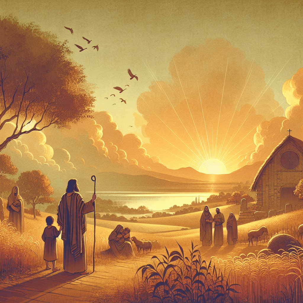 AI-generated illustration for "The Sound of Music: Maria Training the Von Trapp Children - Catholic (Proverbs 22:6)" — created by ChurchWiseAI using DALL-E