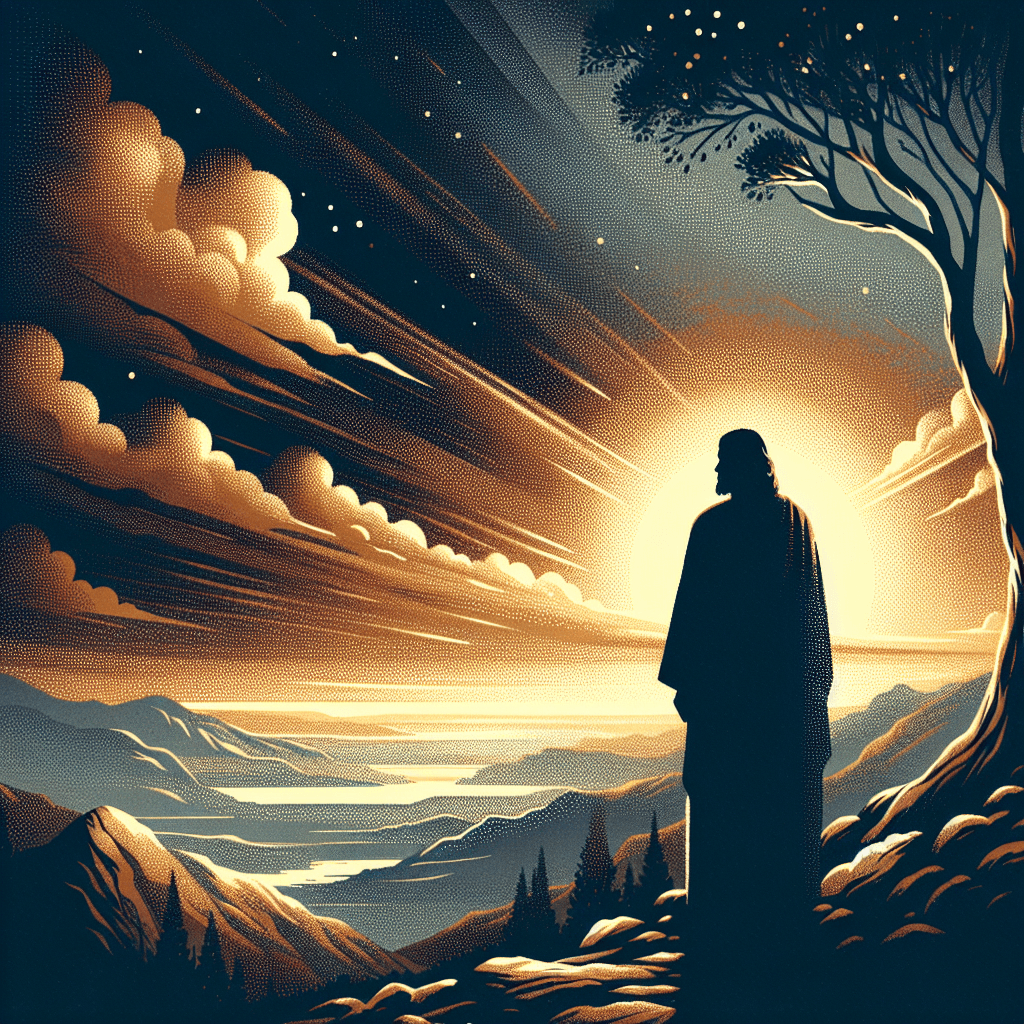 AI-generated illustration for "The Suffering Challenge - Biblical Analogy" — created by ChurchWiseAI using DALL-E