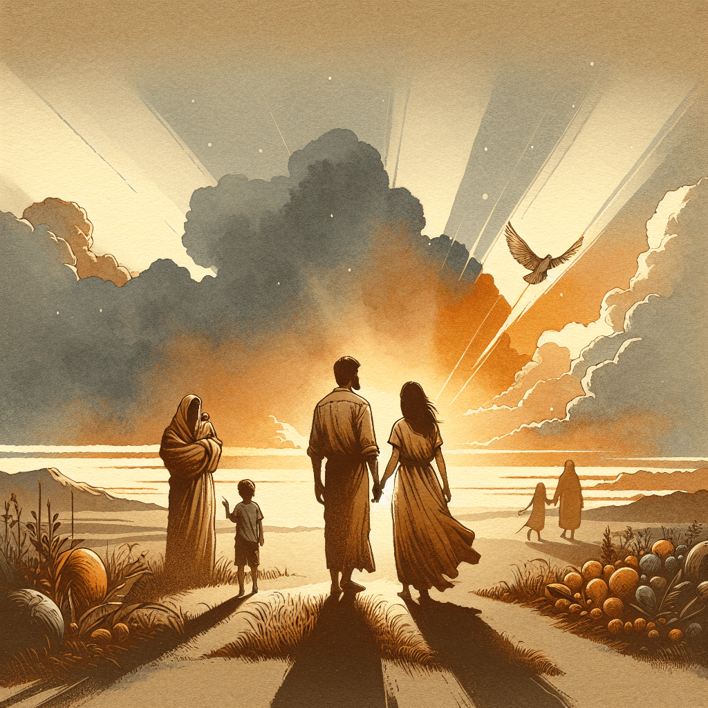 AI-generated illustration for "The Work-Life Balance & Faith Challenge" — created by ChurchWiseAI using DALL-E