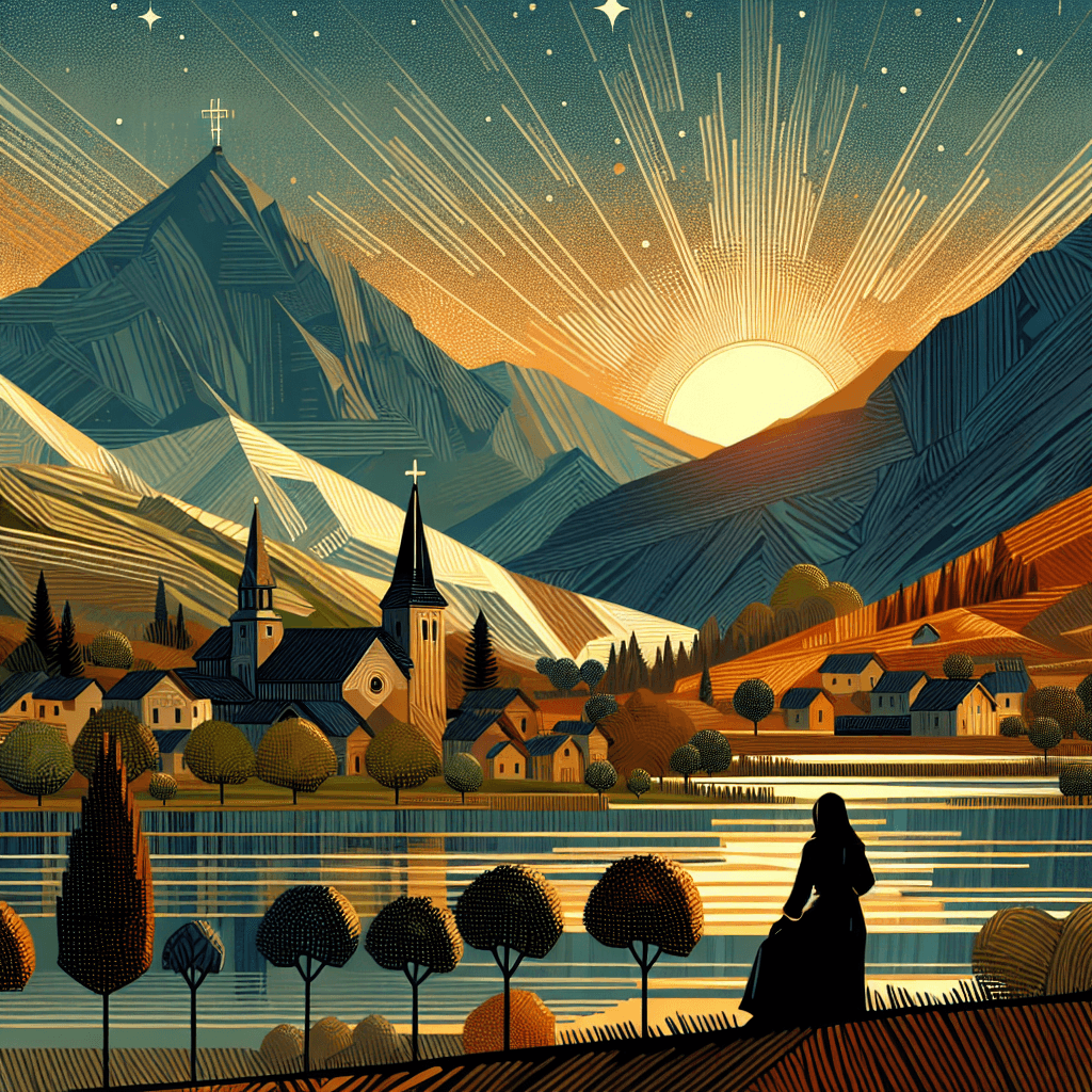 AI-generated illustration for "When Courage - Story" — created by ChurchWiseAI using DALL-E