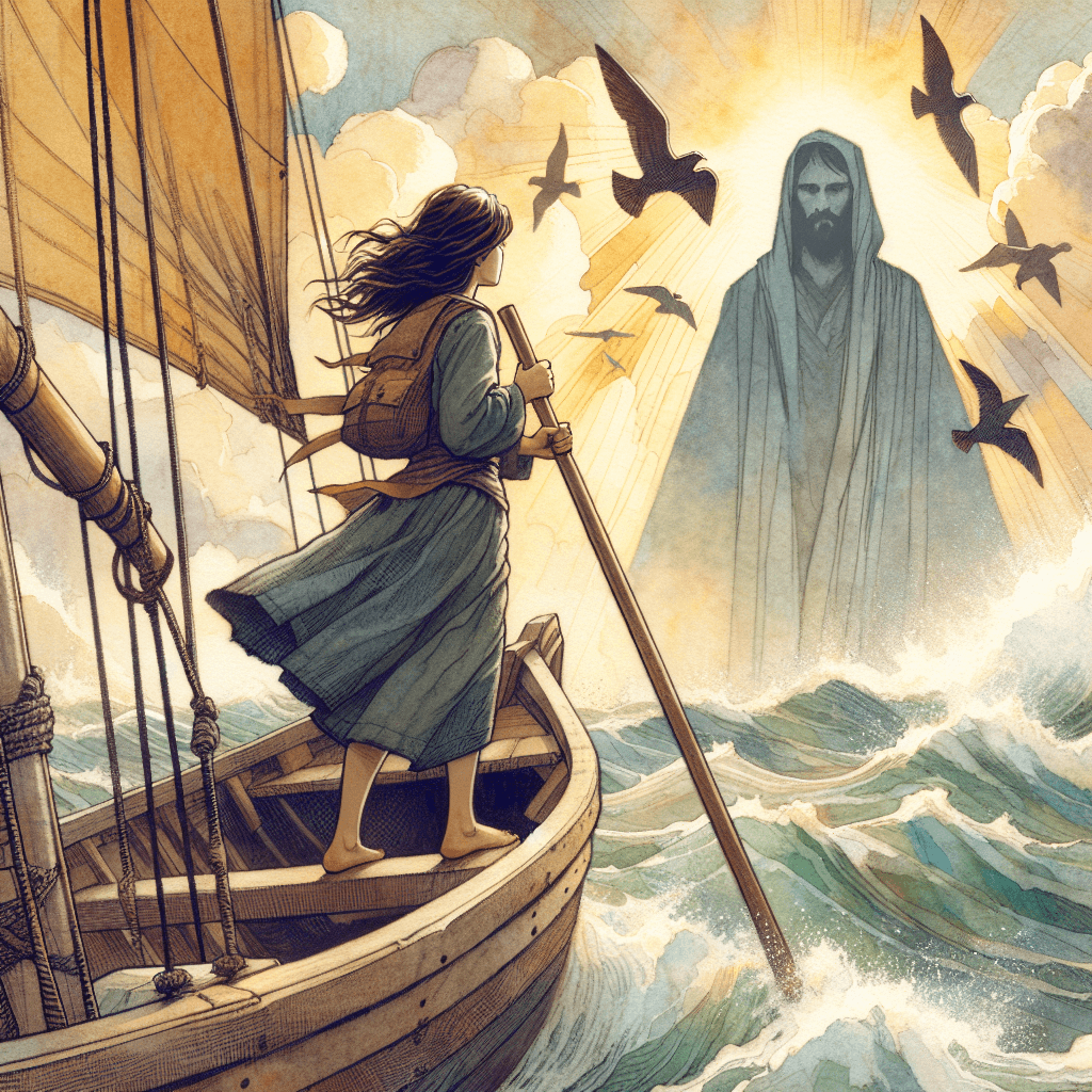 AI-generated illustration for "When Digital Discipleship Meets Faith - Biblical Analogy" — created by ChurchWiseAI using DALL-E