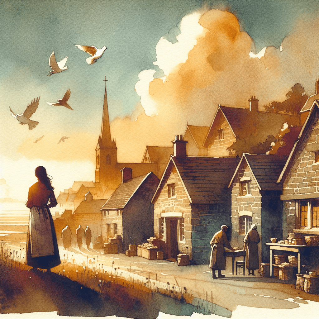 AI-generated illustration for "When Faith - Contemporary Example" — created by ChurchWiseAI using DALL-E