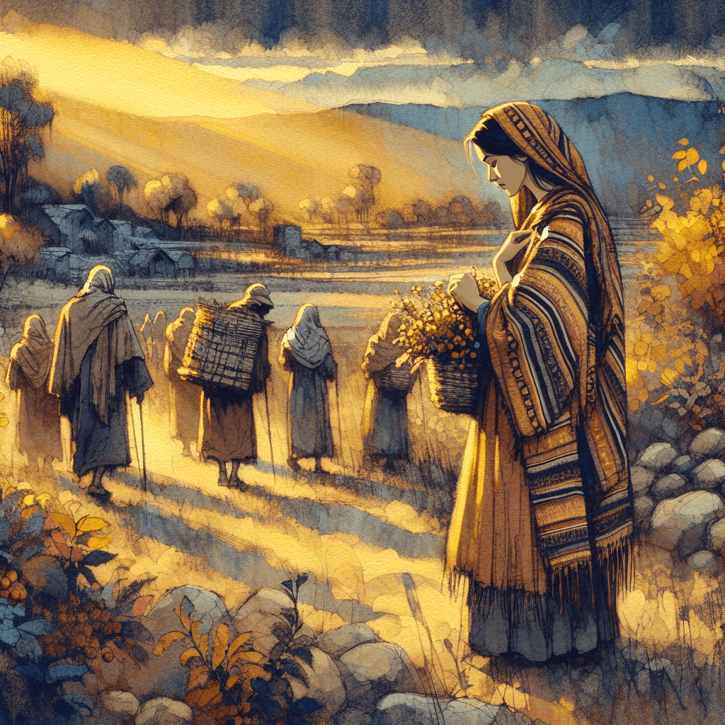 AI-generated illustration for "When Gentleness - Story" — created by ChurchWiseAI using DALL-E