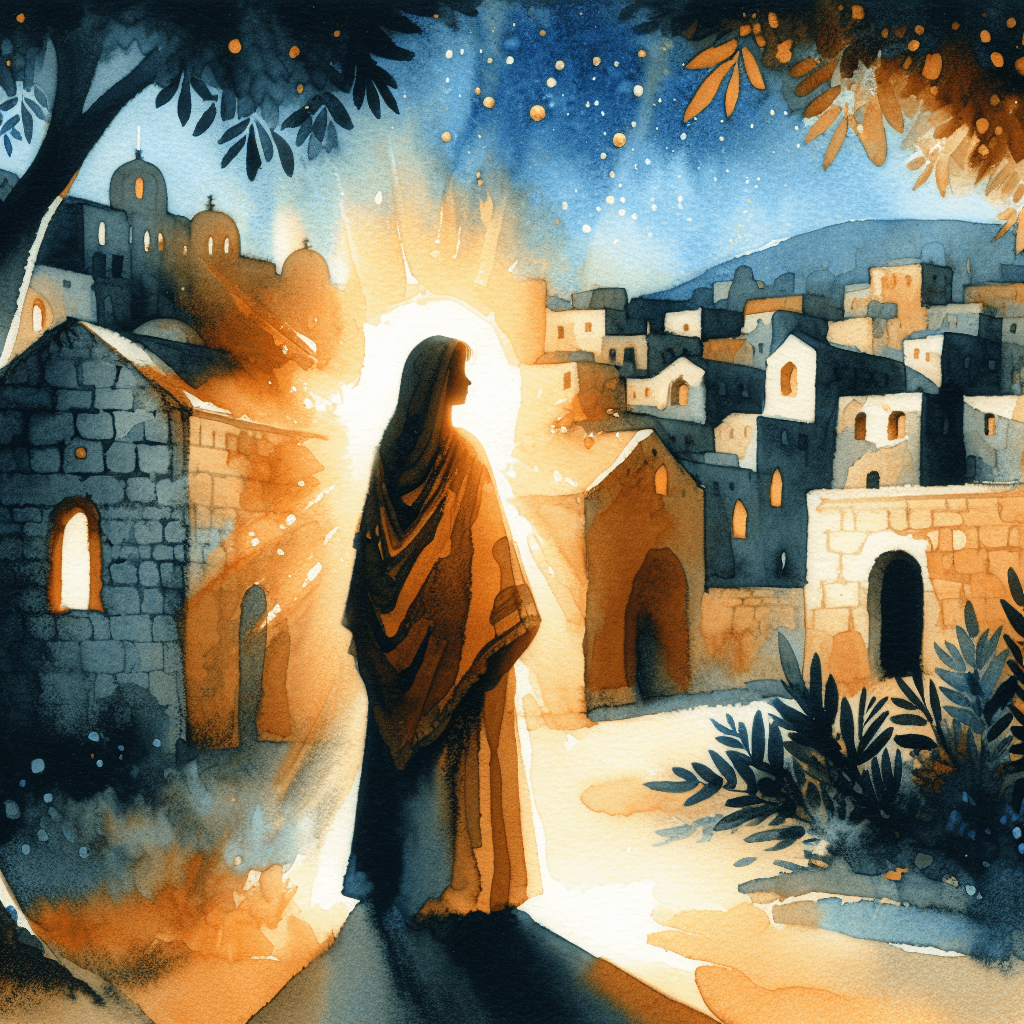 AI-generated illustration for "When Humility - Contemporary Example" — created by ChurchWiseAI using DALL-E