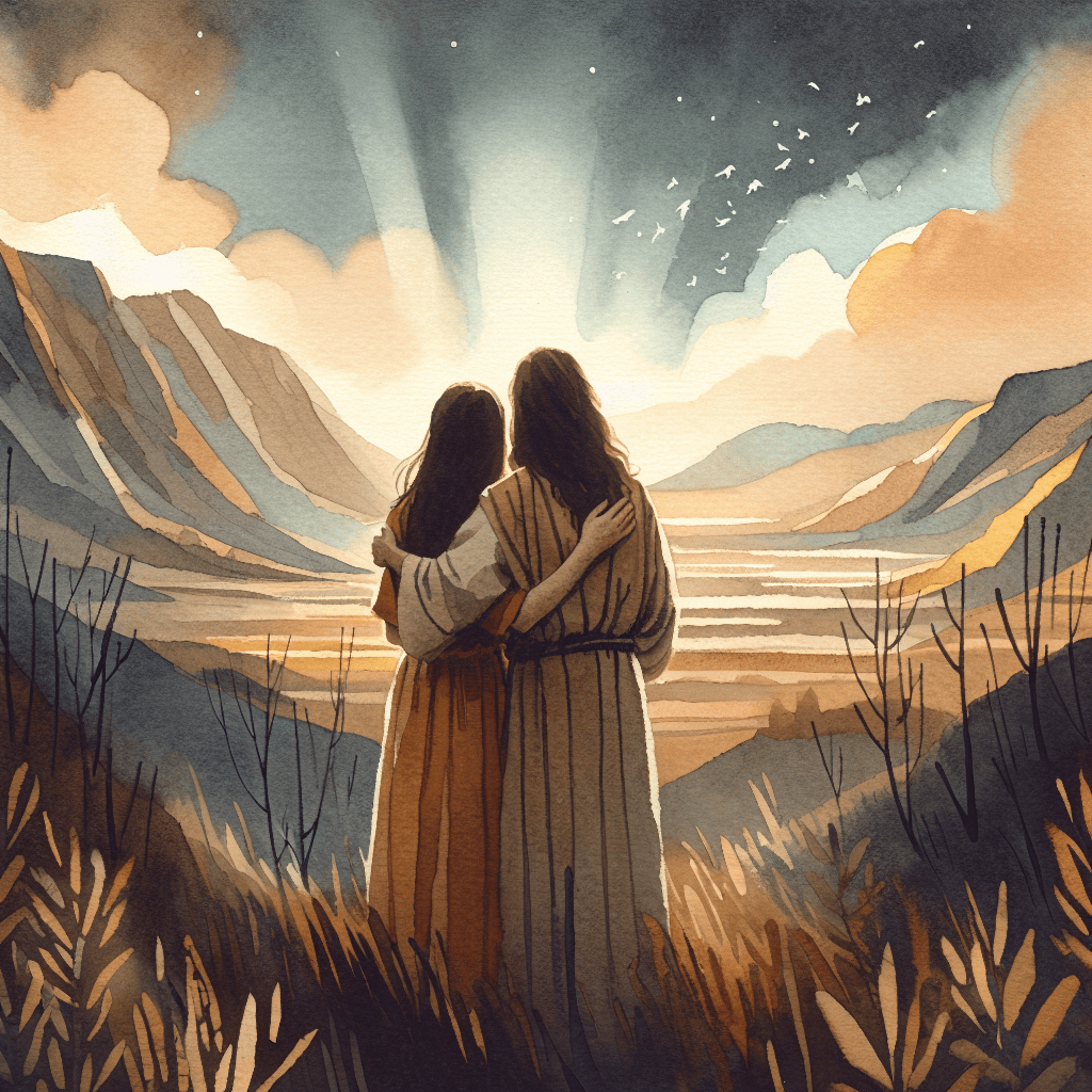 AI-generated illustration for "When Kindness - Quote" — created by ChurchWiseAI using DALL-E