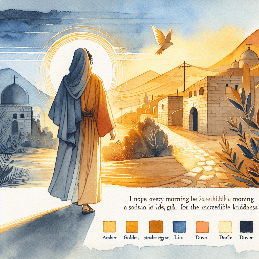 AI-generated illustration for "When Kindness - Story" — created by ChurchWiseAI using DALL-E