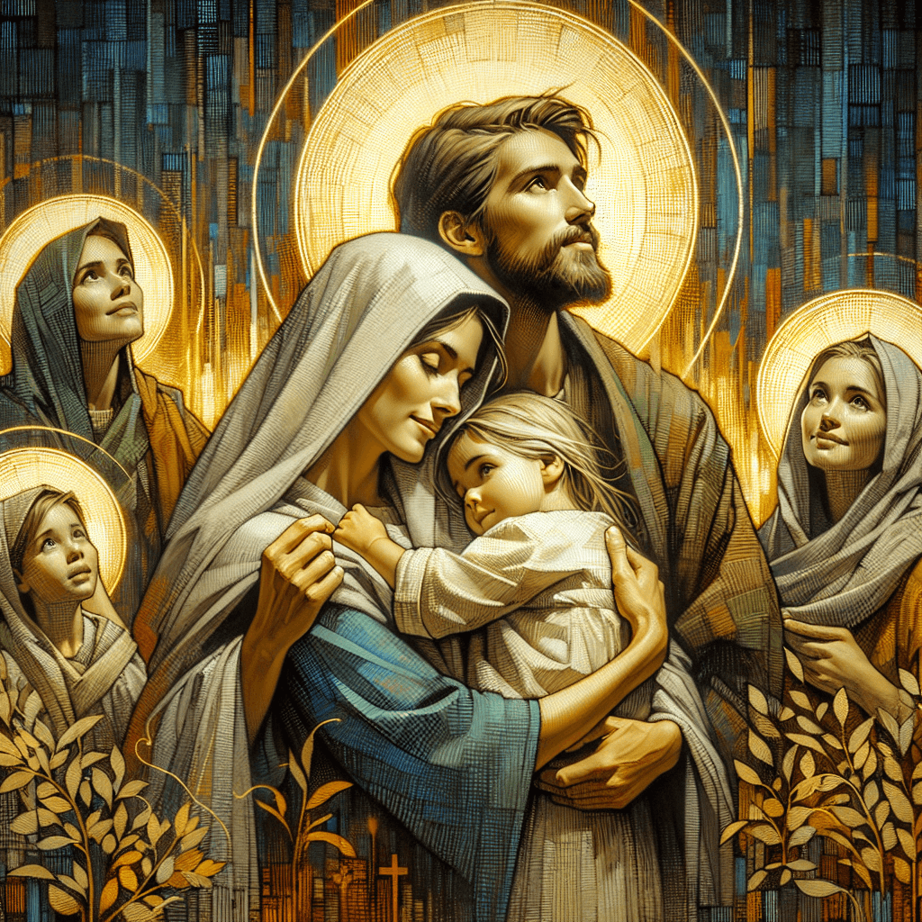 AI-generated illustration for "When Love - Contemporary Example" — created by ChurchWiseAI using DALL-E