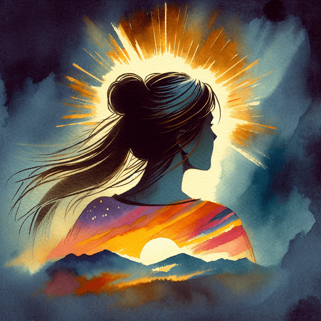 AI-generated illustration for "When Mercy - Story" — created by ChurchWiseAI using DALL-E