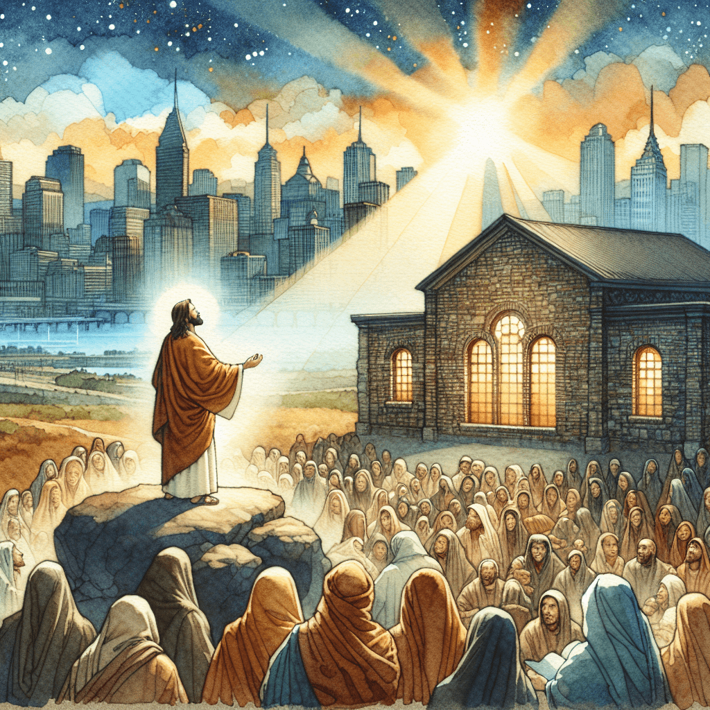 AI-generated illustration for "When Missions Meets Real Life" — created by ChurchWiseAI using DALL-E