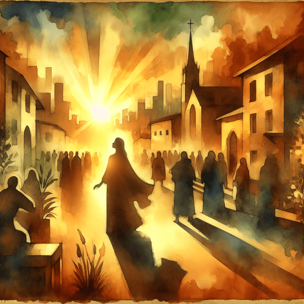 AI-generated illustration for "When Missions Meets Real Life" — created by ChurchWiseAI using DALL-E