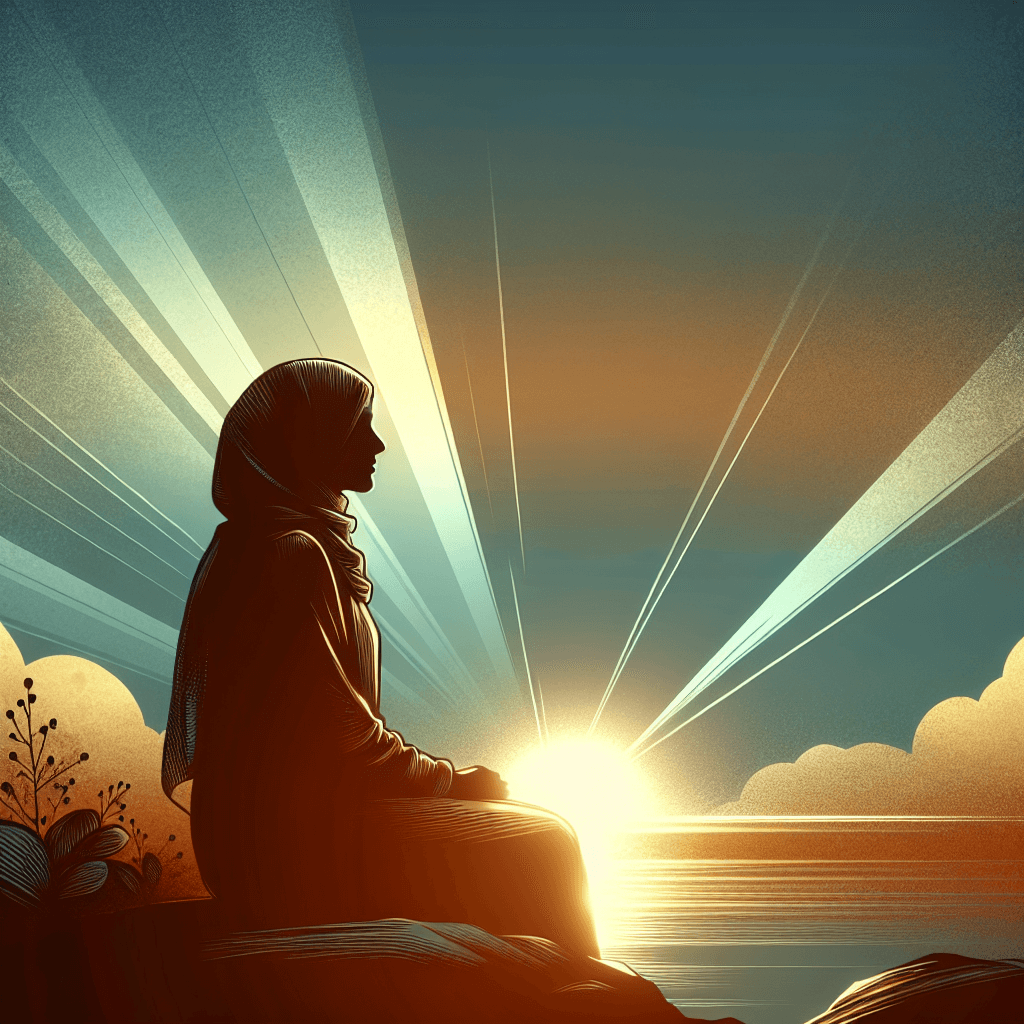 AI-generated illustration for "When Peace - Contemporary Example" — created by ChurchWiseAI using DALL-E