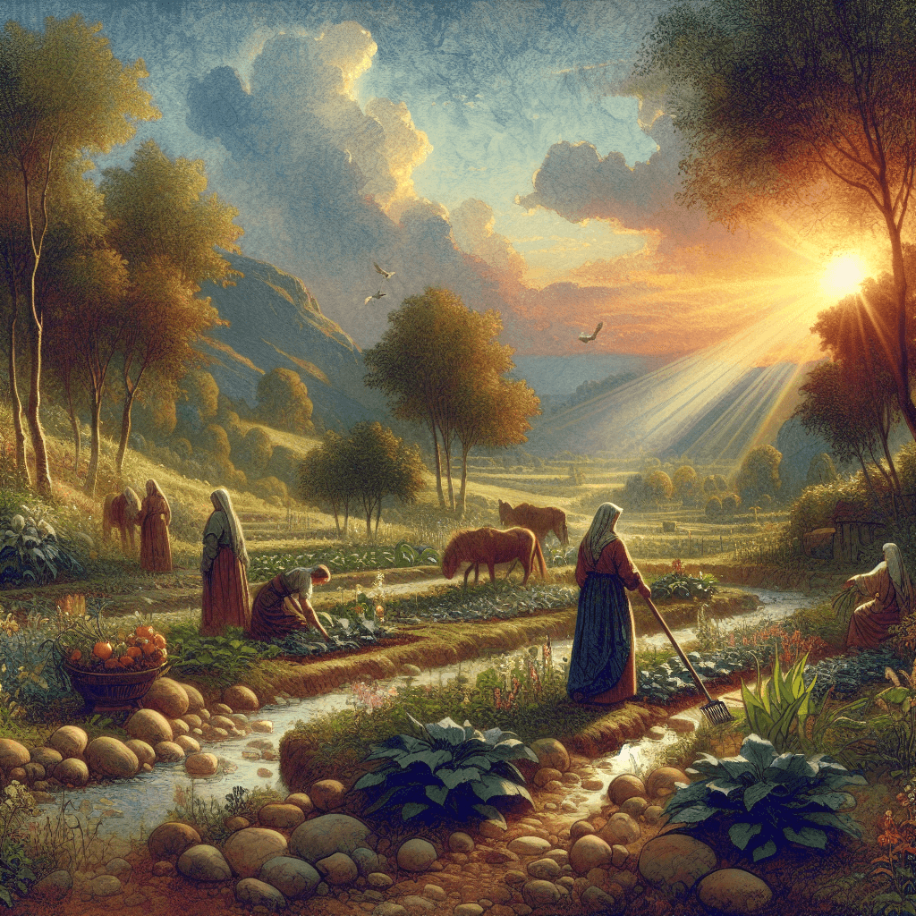 AI-generated illustration for "When Perseverance - Biblical Analogy" — created by ChurchWiseAI using DALL-E