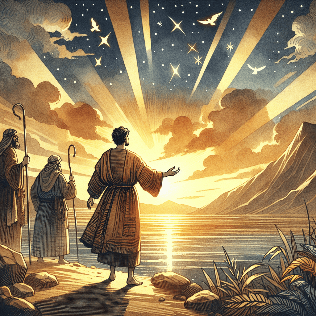 AI-generated illustration for "When Redemption - Contemporary Example" — created by ChurchWiseAI using DALL-E