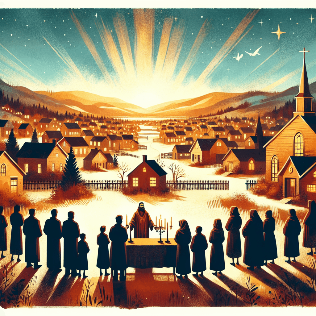 AI-generated illustration for "When Redemption - Story" — created by ChurchWiseAI using DALL-E