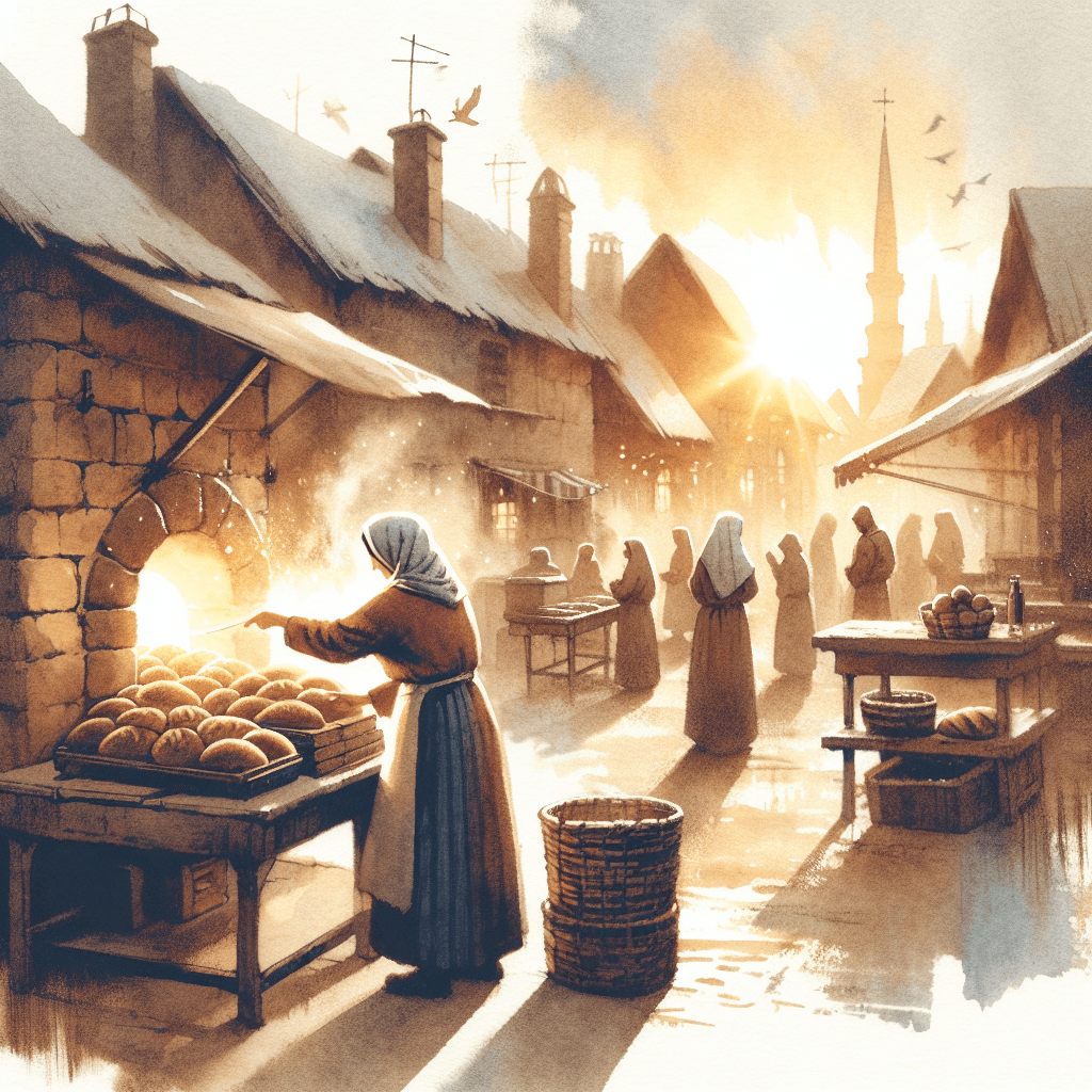 AI-generated illustration for "When Redemption - Story" — created by ChurchWiseAI using DALL-E