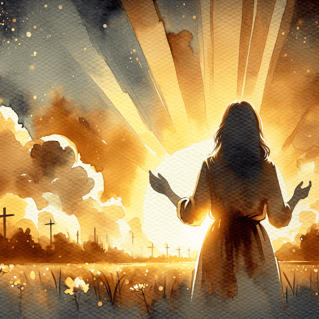 AI-generated illustration for "When Righteousness - Story" — created by ChurchWiseAI using DALL-E