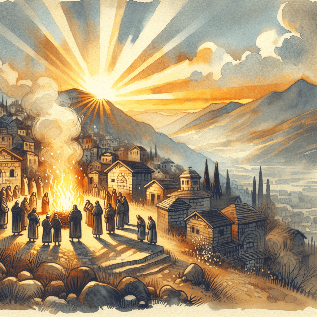 AI-generated illustration for "When Understanding - Story" — created by ChurchWiseAI using DALL-E