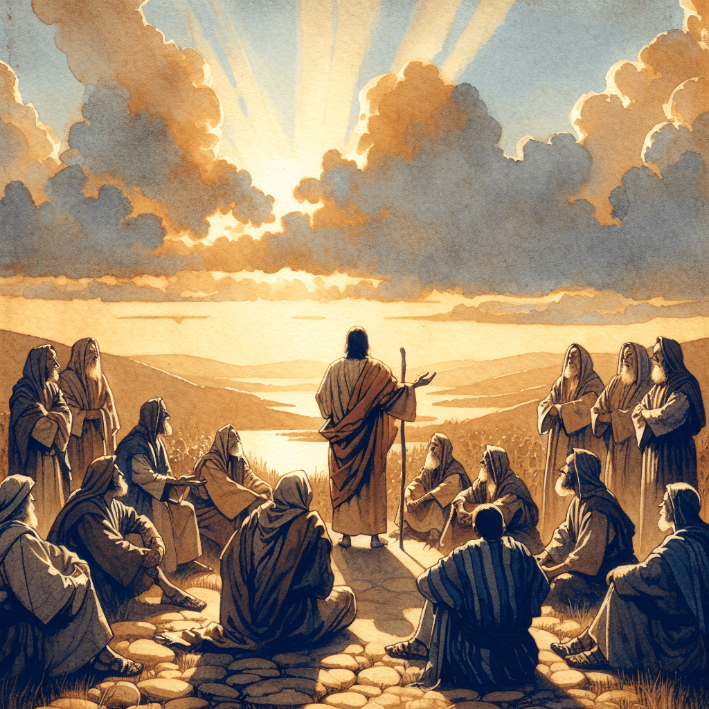 AI-generated illustration for "When Wisdom - Quote" — created by ChurchWiseAI using DALL-E